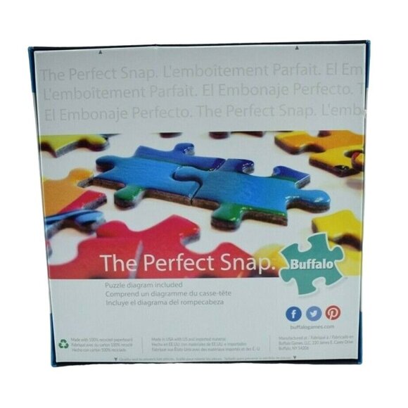 Buffalo Games Darrell Bush Canoe Lake Scenic View 1000 Piece Jigsaw Puzzle New - Picture 3 of 6